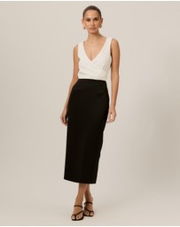 Tussah - Alexandra Tailored Midi Skirt