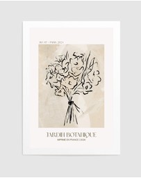 Olive et Oriel - Jardin Botanique No01 by Treechild Art Print