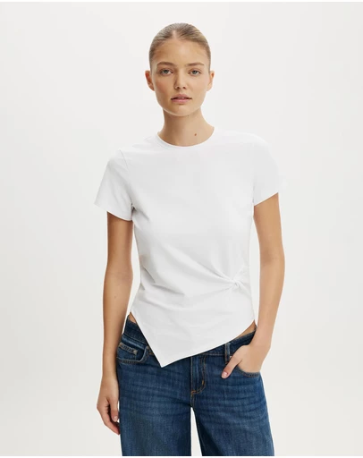 Cotton On - Twist Short Sleeve Tee