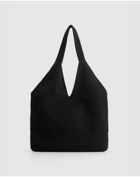 Laura Jones - Rayon Crochet Tote Bag