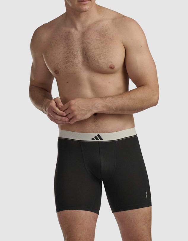 adidas Sportswear - 3 Pack Active Micro Flex Eco Boxer Brief Underwear