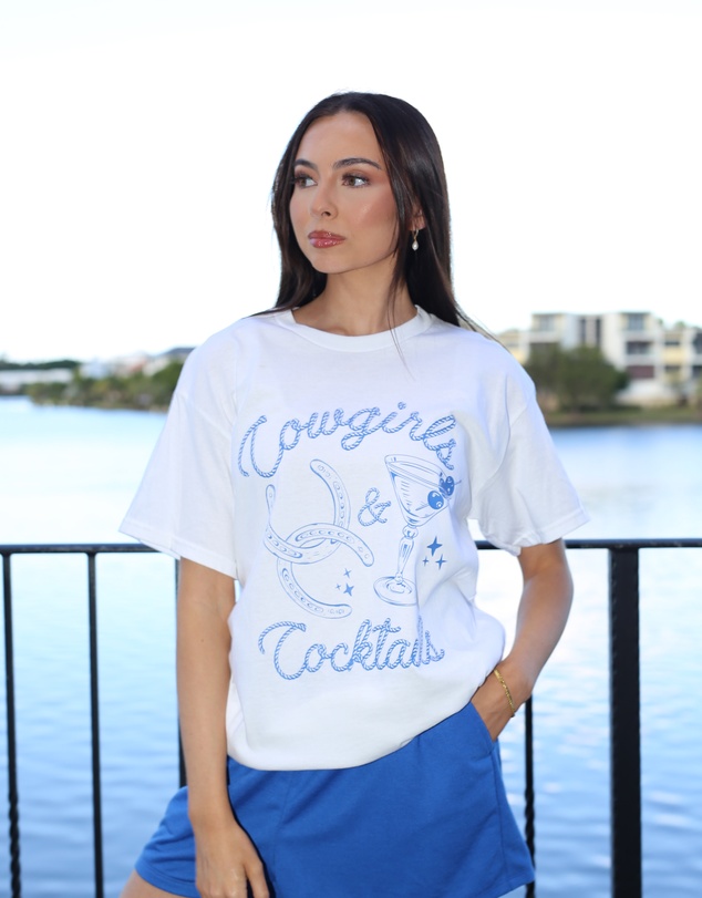 Vacancy Co - Cowgirls & Cocktails Tee