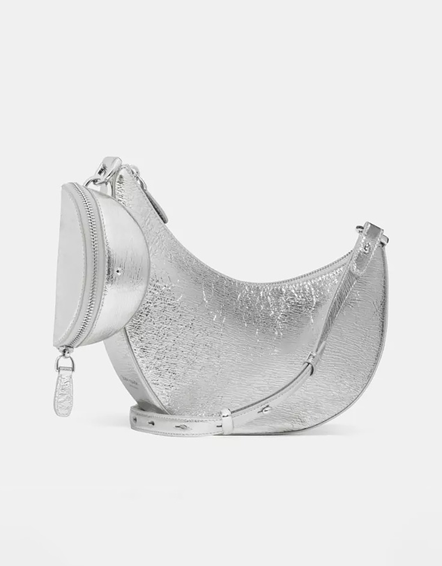 Kate Spade - Duo Crinkle Metallic Leather Crossbody Bag