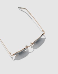 Hawkers Co - HAWKERS - Rose Gold AURA Sunglasses for Men and Women UV400
