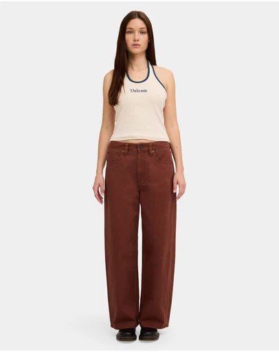 Volcom - Womens Beeggy Denim Jeans