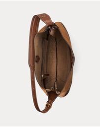 Polo Ralph Lauren - Polo ID Suede Large Shoulder Bag