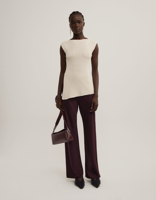 Witchery - Asymmetric Hem Knit Tank