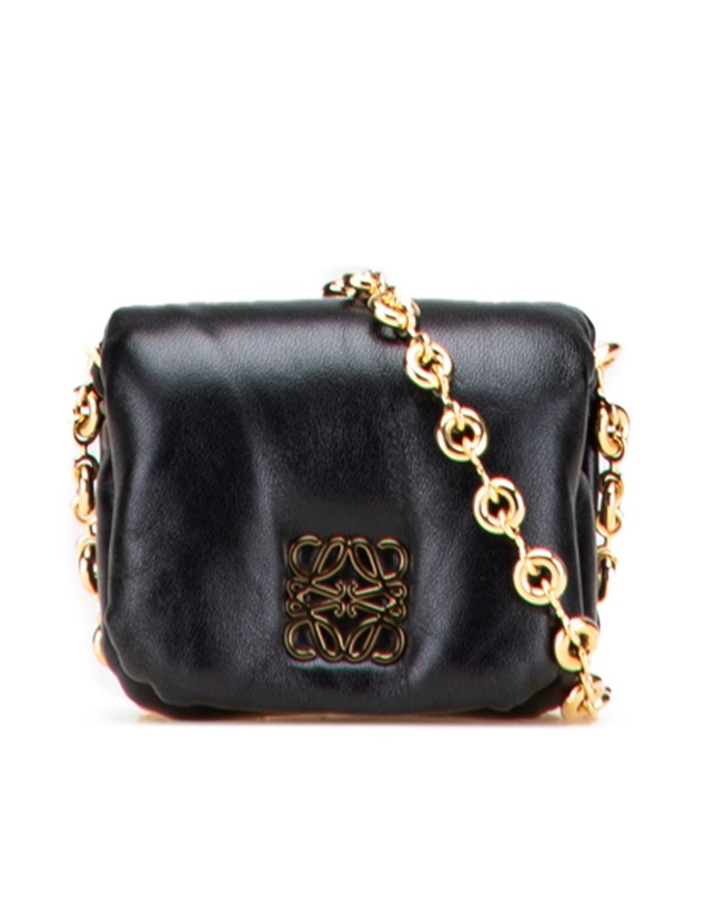 Pre-Loved by Azura Reborn - Pre-Loved Shiny Lambskin Goya Puffer Case