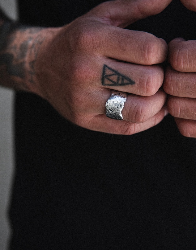 Haze & Glory - ICONIC EXCLUSIVE - El Tigre Ring in Oxidised 925 Silver