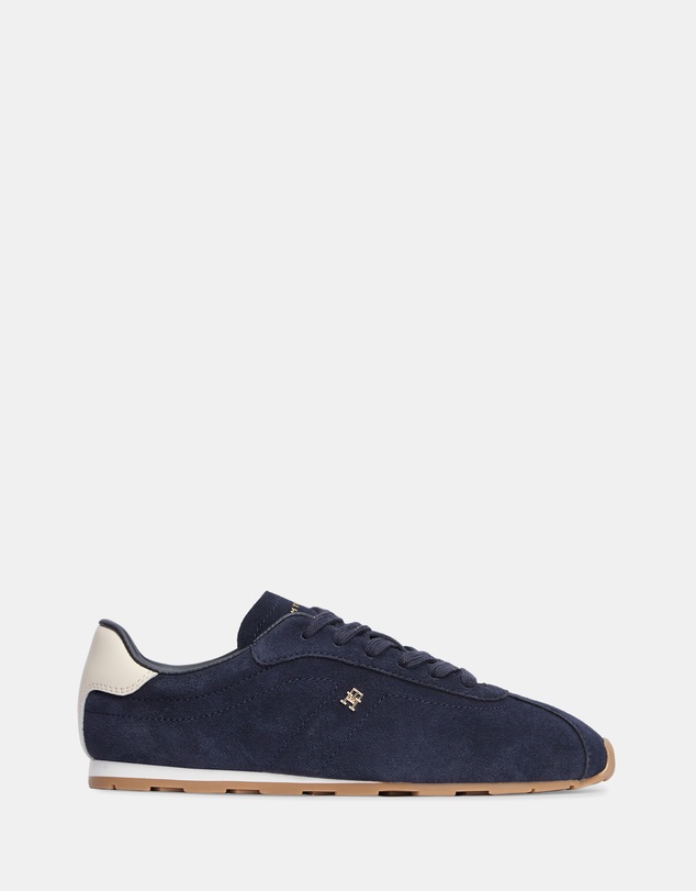 Tommy Hilfiger - TH Bella Low Runner Suede Sneakers - Women's