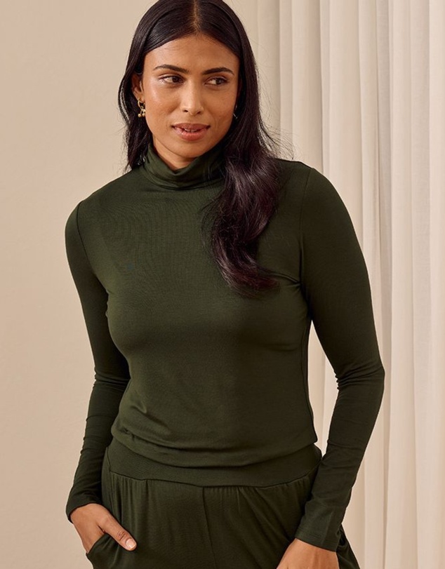 Bamboo Body - Bamboo Turtle Neck