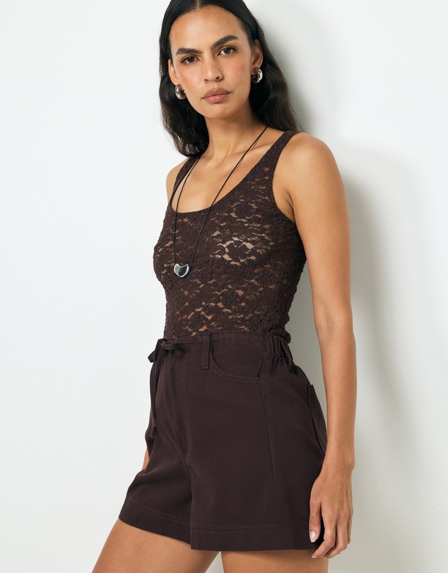AERE - Eden Drawcord Shorts