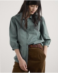 Seasalt - Seasalt Cornwall Green Hope Cottage Blouse