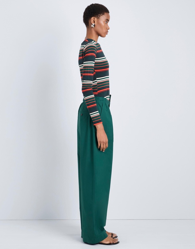 Proenza Schouler White Label - Mae Top In Striped Jersey