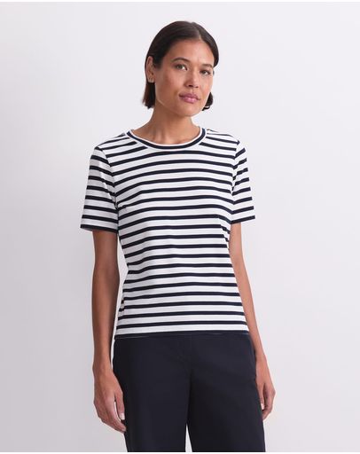 navy/white