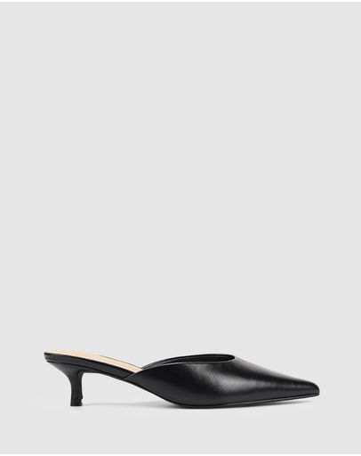 Black Vintage Leather