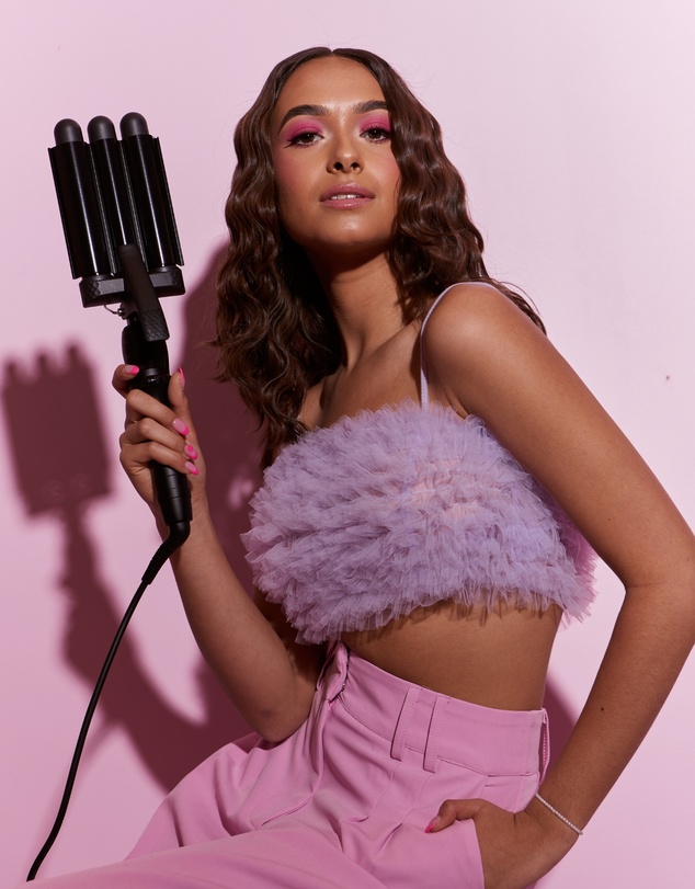Mermade Hair - PRO Waver 25mm Black