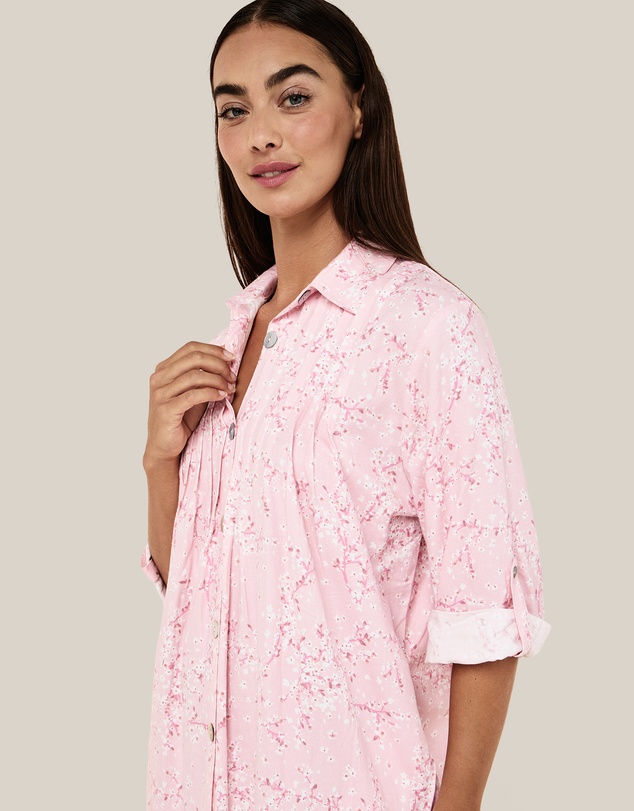Papinelle - Cheri Blossom Cosy Pleat Front Nightie