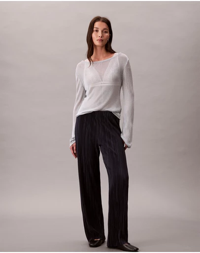 Calvin Klein - Plissé Pull-On Pants