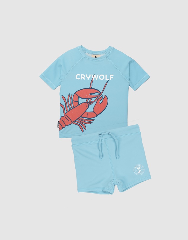 Crywolf - SHORT SLEEVE RASH VEST SET Fresh Lobster