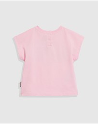 Country Road - Organically Grown Cotton Sequin Logo T-shirt