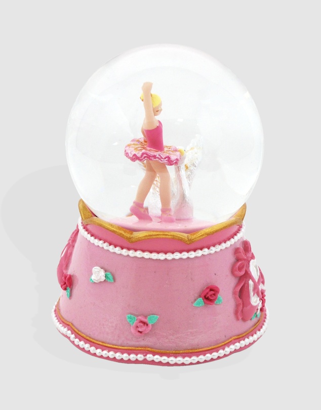 Pink Poppy - Pink Poppy's Little Ballet Dancer Musical Snow Globe