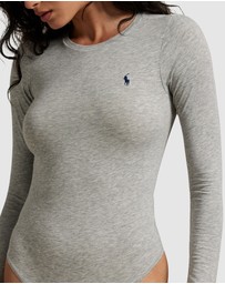 Polo Ralph Lauren - Club Cotton Long Sleeve Bodysuit Top