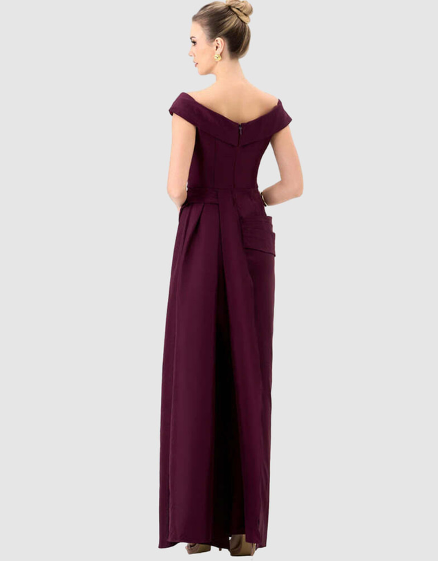 Bariano - Wallace Off Shoulder Gown