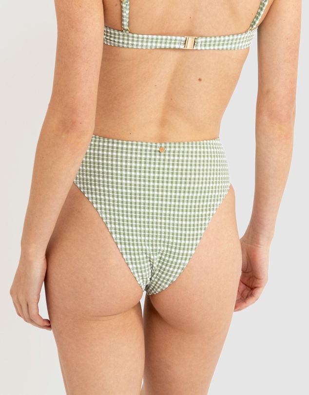 Rhythm - Lola Check Hi Waist Pants