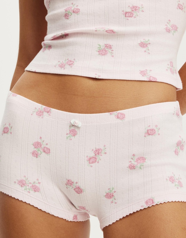 Cotton On Body - Dreamy Soft Pointelle Micro Short