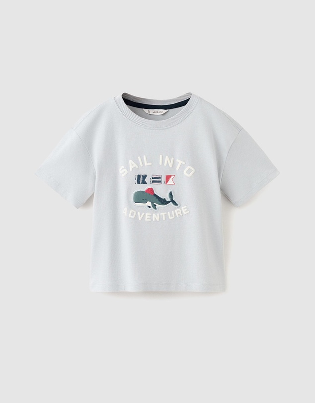 M.N.G - Fwhale T-Shirt - Babies-Kids