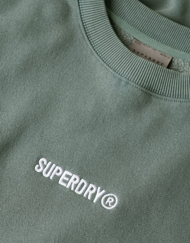 Superdry - Micro Logo Graphic Loose Crew