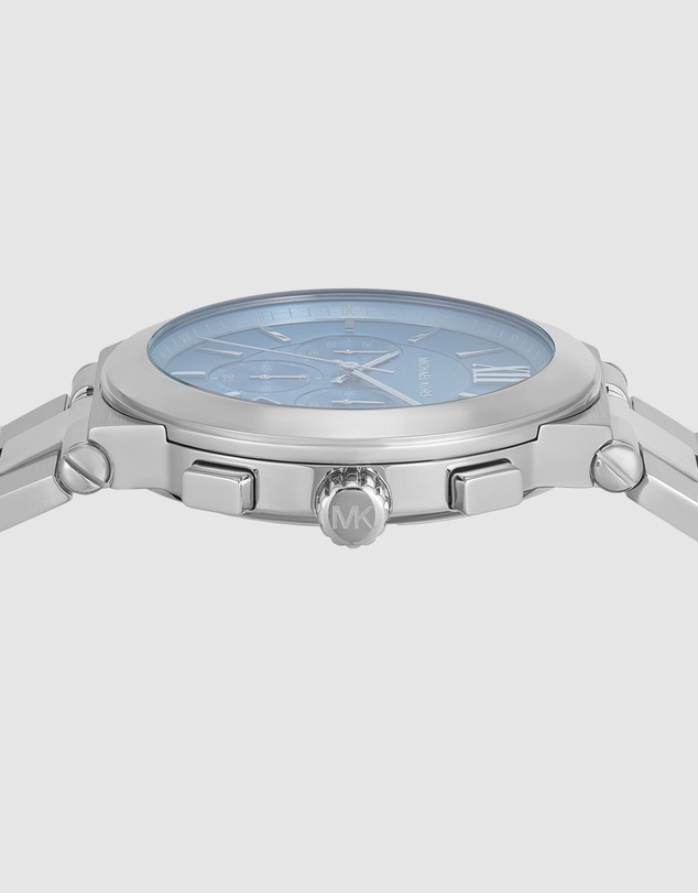 Michael Kors - Billie Silver Tone Chronograph Watch