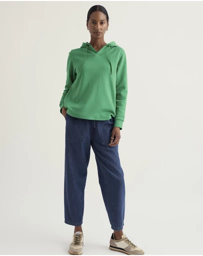 Seasalt - Seasalt Cornwall Green Sterling Hoodie
