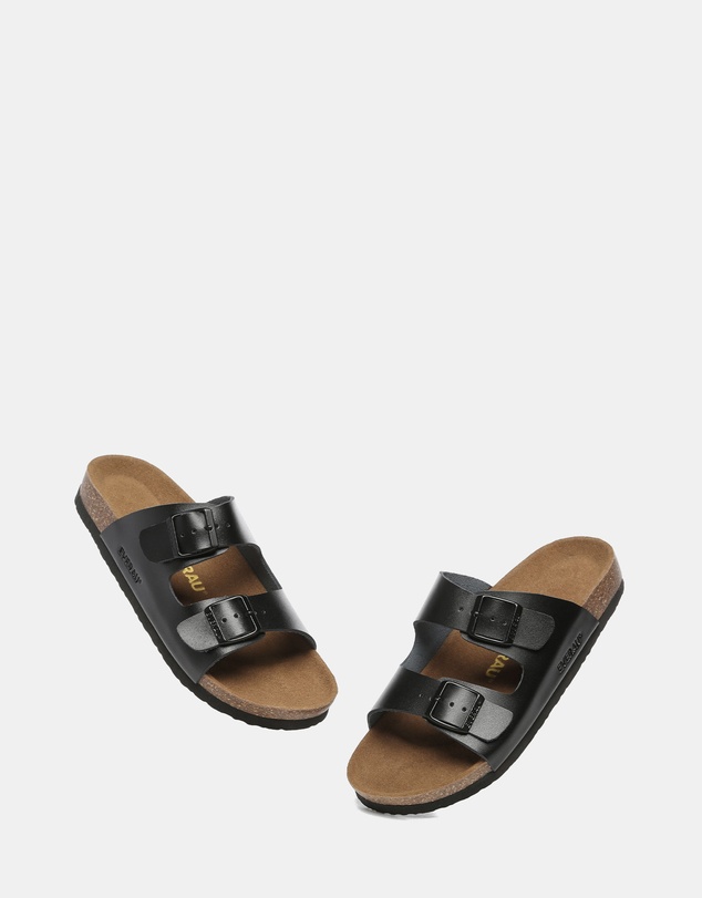 EVERAU - EverAU Ugg Mick Sandal Slides Cow Suede Upper Sandals