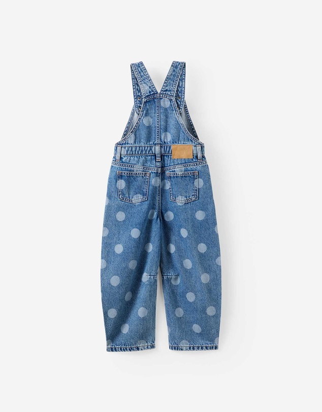 Cotton On Kids - Barrel Leg Denim Overall