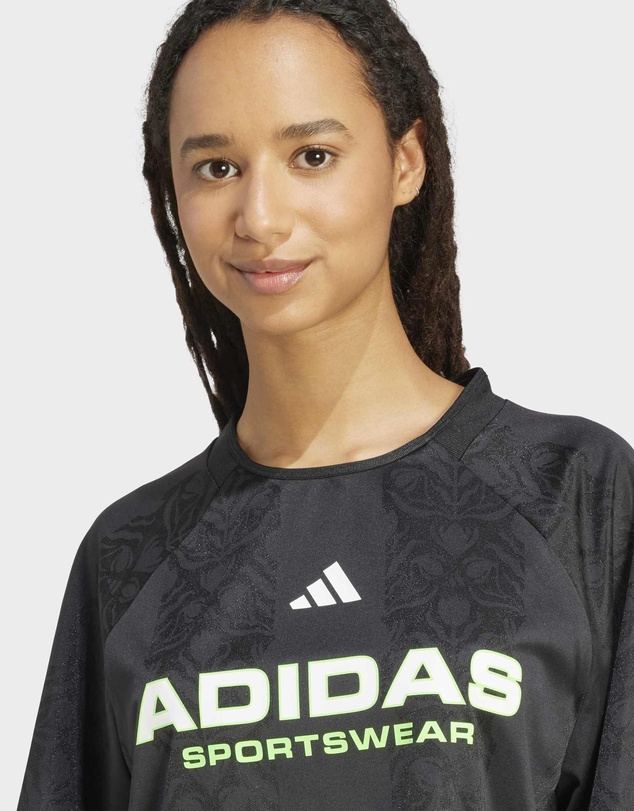 adidas Sportswear - Tiro x Common Goal Jacquard Tee Womens