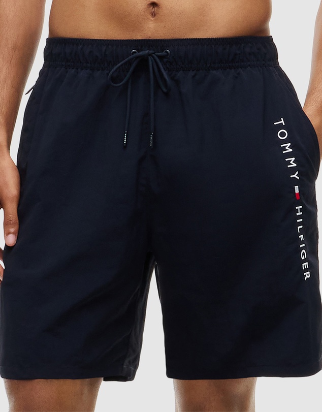 Tommy Hilfiger - Original Logo Long Length Swim Shorts