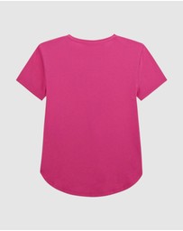 GUESS - High Low Logo T-Shirt