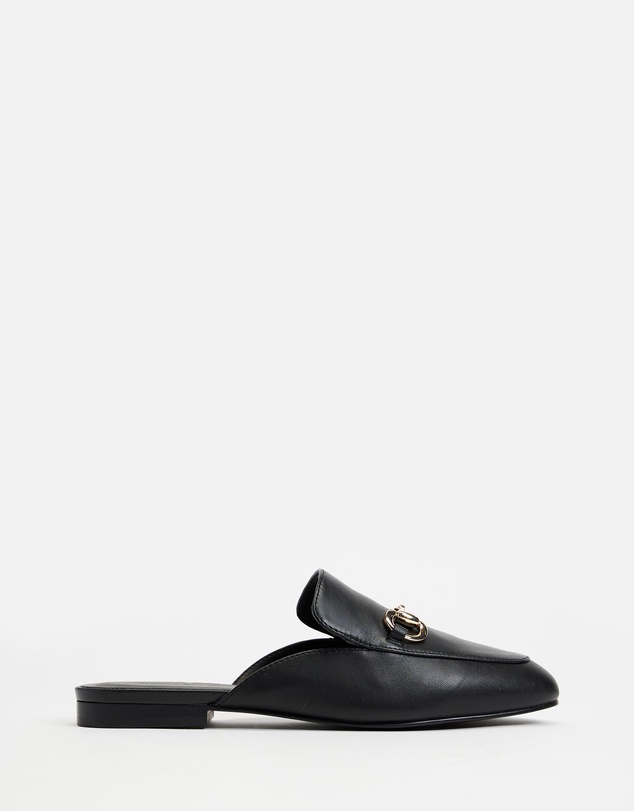 Atmos&Here - Alexandra Leather Loafer Slides