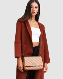 Belle & Bloom - Walk This Way Wool Blend Hooded Coat