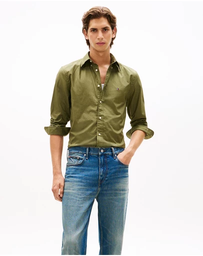 Tommy Hilfiger - TH Flex Regular Fit Poplin Shirt