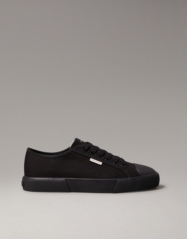 Calvin Klein - Alvaro Cotton Canvas Logo Trainers