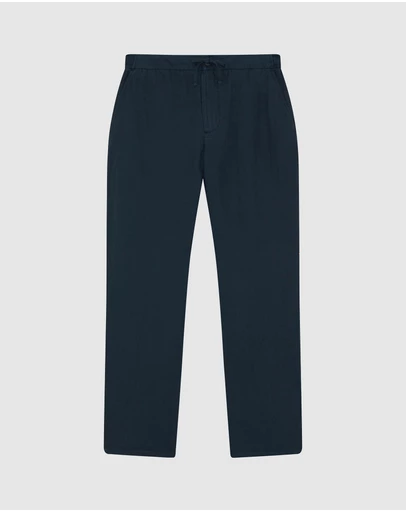 Frescobol Carioca - Mendes Linen Blend Trousers