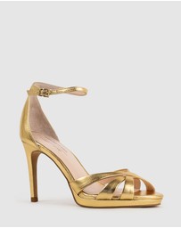 Edward Meller - SADIE90 Strappy Crossover Platform Sandal