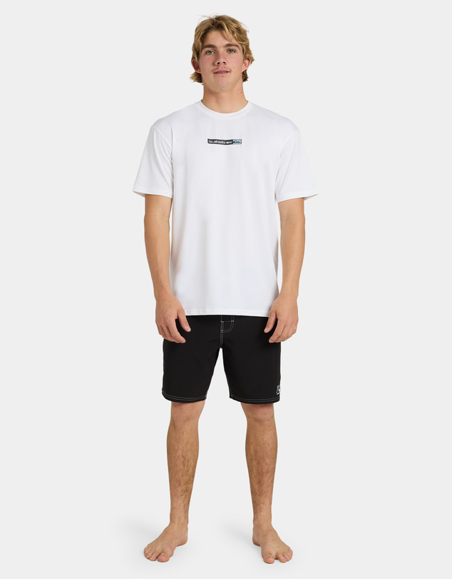 Quiksilver - Mens Omni Bar Short Sleeve Rashguard