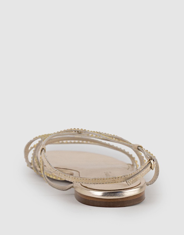 Edward Meller - SAMILLE Strappy Crystal Sandal