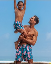 Boardies - Boardies Sully Floral Kids Swim Shorts