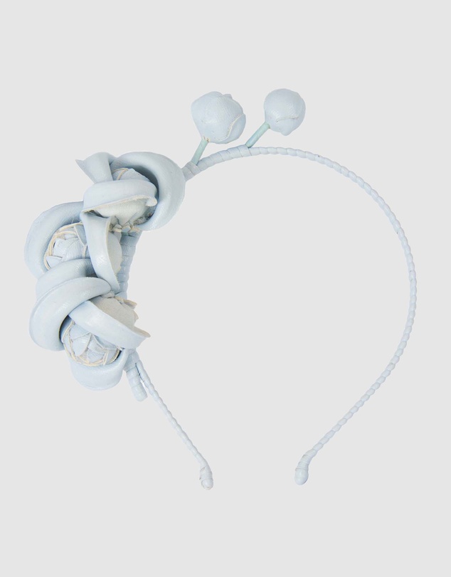 Max Alexander - Leather Flowers Headband