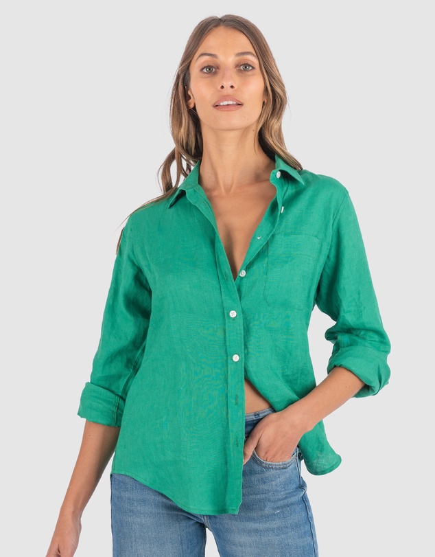 CAMIXA - IRIS Linen Shirt